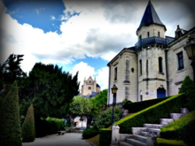 Le château Jeanne d'Arc et l'Abbaye