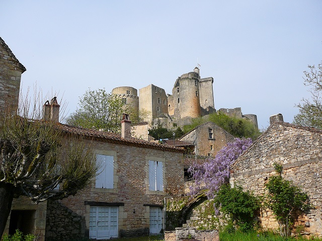 Bonaguil Castle and its village